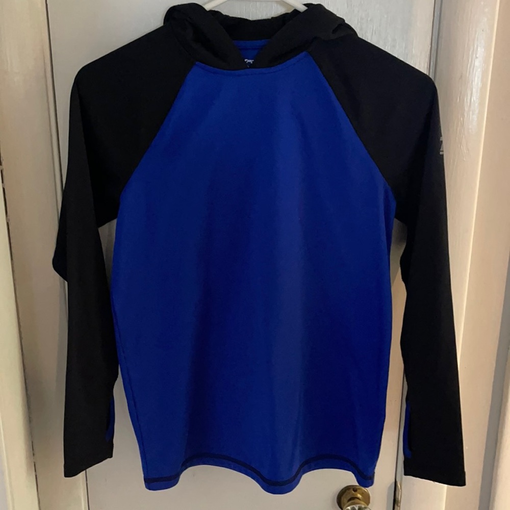 Boys Zero Xposur Dri-Tech hooded long sleeve shirt